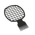 thumbnail image 2 of Profesional Portátil Port Twist Peine Curling Curling Sucio Sucio Cepillo de trenza Peluquería Regalo para mujeres Unisex Mujeres Adultos Negro Speravity CE001366-01B, 2 of 7