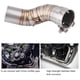 thumbnail image 4 of De Escape Completo Para Motocicleta Conexión De Enlace De Tubo Medio Para Z900 2017-2018 Adaptador De Escape De Tubo De Enlace Medio Exhuast De Motocicleta, 4 of 7
