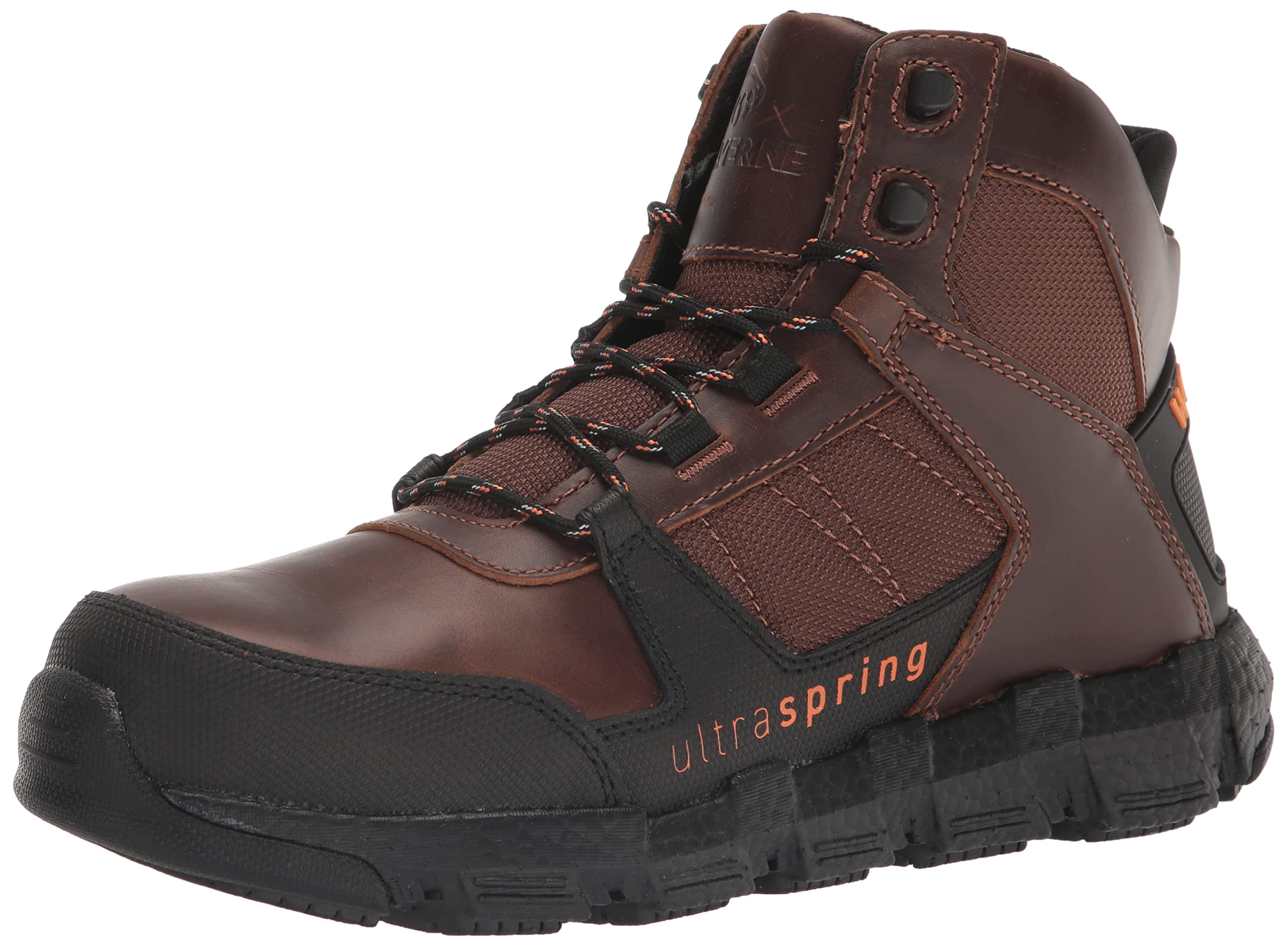 Wolverine Rev Ultraspring DuraShocks CarbonMax Vent Mid Botas Industriales Para Hombre - Tamaño