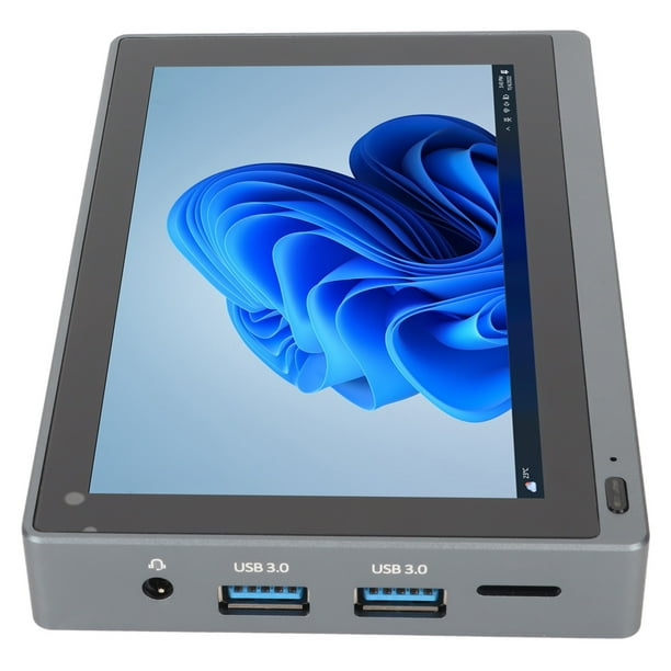 Mini PC 11 24G/5G WiFi 6 8GB 128GB Mini Computadora de Escritorio con Pantalla Táctil IPS de 55 '' 1280x720 4 USB 30 USB C31 2 Soporte para PC Pequeña BT52 ANGGREK Otros