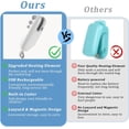 thumbnail image 3 of EcoNesxp 2 in 1 Chip Bag Sealer with Cutter Portable Plastic Bag Sealer 1 Pack, 3 of 5
