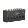thumbnail image 1 of Amdohai Mini Stereo 6 Channel Passive Mixer RCA Portable Audio, 1 of 5