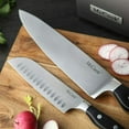 thumbnail image 4 of McCook MC25A Knife Sets,15 Pieces German Stainless Steel Kitchen Knife Block Set with Built-in Sharpener, 4 of 6