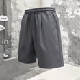 thumbnail image 4 of Luvrsol Men’s Big & Tall Casual Sport Shorts Soft Cotton Blend Lightweight Breathable Home Travel Bottoms M-4XL, 4 of 5