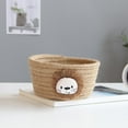 Nomeni Closet Organizers and Storage Clearance, Small Woven Basket Cute