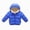 Blue, variant on Kids Child Toddler Boys and Girls Solid Winter Hooded Coat Jacket Warm Outerwear Clothes Outfits 6-12 Months 12-24 Months 2T 3T 4T 5T 6T 7T 8T Children Red,18-24 Months