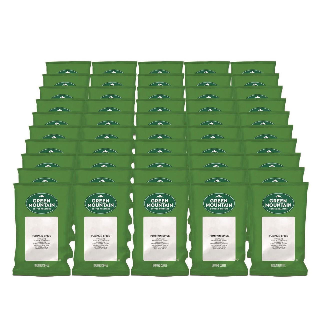 French Vanilla Ground Coffee Fraction Packs, 2.2oz, 50/Carton