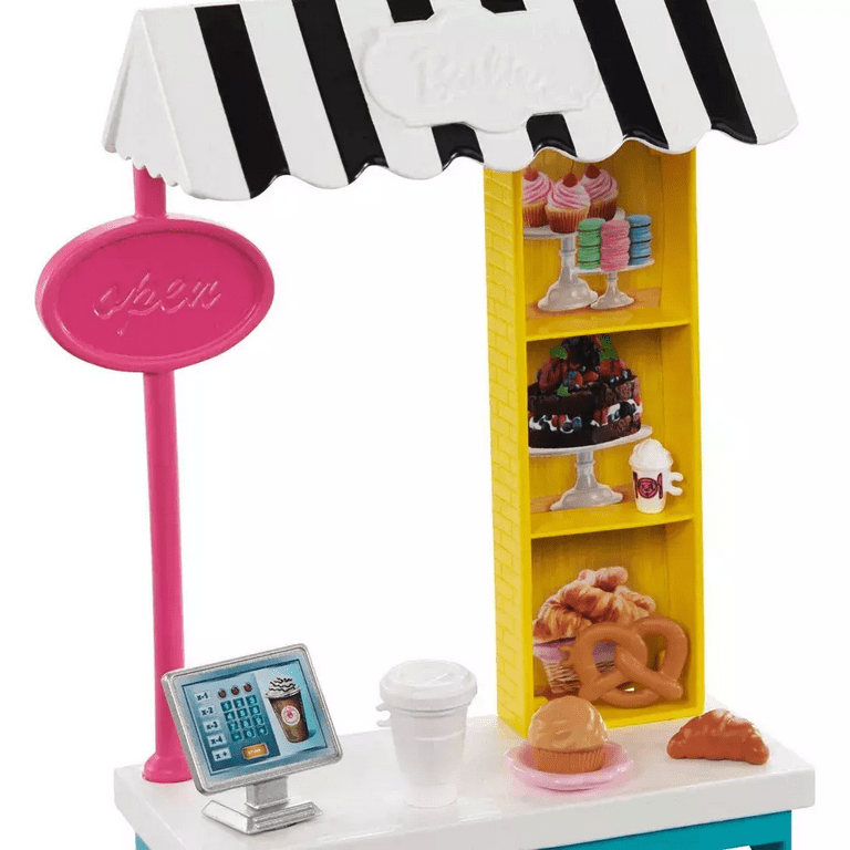 Barbie Life in the City Cafe Playset Walmart