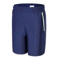 thumbnail image 2 of HANMUN Mens Shorts Casual Drawstring Zipper Pockets Elastic Waist, 2 of 7