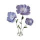 thumbnail image 2 of Flores gigantes para bodas con soporte. Flores multifuncionales para bodas. Púrpura claro, 2 of 9
