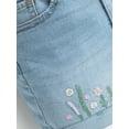 thumbnail image 3 of Wonder Nation Girls Fashion Denim Shorts, Sizes 5-18, 3 of 3