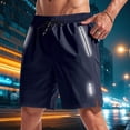 thumbnail image 3 of Mens Athletic Shorts 9" Mesh Basketball Gym Quick Dry Shorts with Pockets for Active Running Workout, Lightweight,XL, 3 of 6