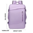 thumbnail image 3 of Yhmxh Travel Backpack for Women, Expandable Carry 15.6 Inch Laptop Backpack, Large Capacity Travel Bags for Women Men Nurse Work Bag for Traveling Weekender Business College, 3 of 6