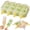 Green, variant on Easy Release Silicone Ice Pop Mold with Removable Stick for Homemade