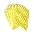 thumbnail image 2 of 5 Pieces Bike Stickers Bicycle Frame Guard Durable Waterproof Mountain Cycling Decals with Import Adhesive Strip Rhombus Pattern Large Yellow 5Pieces, 2 of 8