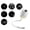 6 Projection Films, variant on Plug‑and‑Play HD Star Projector, 2-in-1 Galaxy Projector Night Light, Portable Starry Sky Night Light Projector for Bedroom with Sliding Projection Films, Mini LED Nightlight Wall Lamp for Adults
