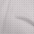 thumbnail image 1 of oneOone Velvet Off White Fabric Abstract Irregular Lines Sewing Craft Projects Fabric Prints By Yard 58 Inch Wide, 1 of 4