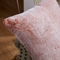 thumbnail image 4 of Home Soft Things Heavy Faux Fur 2 Piece Throw Pillow Cover Set - Burnt Orange - 20" x 20", 4 of 5