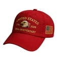 thumbnail image 2 of WKSCLPAI 250 Anniversary Usa Hat, 1776-2026 Star Flag & Eagle Embroidered Patriotic Cap, 250 Year American Anniversary Hat, Adjustable Baseball Cap for Men Women, 2 of 7