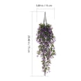 thumbnail image 4 of Weiweiguan 2PCS Garden Wall-mounted Plant Vine Ornament Simulated Plant Rattan Hanging Decor, 4 of 6