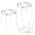 thumbnail image 5 of WHAMVOX 3pcs Inverted Cooling Rack Bread Baking Tools Stainless Steel Cooking Rack Cake Cooling Holder Cookie Drying Rack Oven Pan Baking Tool Silver, 5 of 8