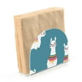 thumbnail image 2 of JSTEL Llama Cartoon Alpaca Napkin Holder for Table Cocktail Farmhouse, 2pcs Paper Napkins Dispenser for Home Kitchen Coffee Shop Dining Room Decor, 2 of 9