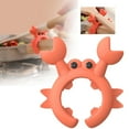 thumbnail image 2 of Texaio Organizer Rack Creative Crab Shaped Silicone Spatula Rack Crab Silicone Spatula Holder Anti Overflow Clip Multifunctional Spatula Holder Anti Scalding And Overflow Kitchen Gadgets Kitchenware, 2 of 8
