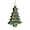 F, variant on Vintage Christmas Ornaments, Plastic Christmas Tree Hanging Decor