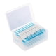 thumbnail image 4 of Cepillo interdental flexible de 200 piezas, cepillo portátil para limpieza de residuos interdentales., 4 of 8