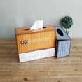 thumbnail image 5 of Industrial Style Container Tissue Box Draw Carton Rectangular Tissue Box Home Decoration, 5 of 5