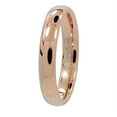 thumbnail image 3 of MJ Metals Jewelry Men/ Women 2mm Thin Rose Gold Plated Ring Tungsten Carbide Wedding Ring Size 6.5, 3 of 5