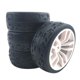 thumbnail image 2 of Neumáticos 1/10 RC de goma para coche, 66 mm de diámetro, 12 mm, hexagonales, juego de 4, 2 of 5