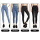 thumbnail image 2 of Mujeres Stretch Legging Slim Fit Cintura alta Danza Yoga Crop, 2 of 8