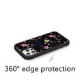 thumbnail image 3 of Compatible with iPhone 12 / iPhone 12 Pro case Soft TPU Glossy Flower Pattern Phone Case for Women and Girls, 3 of 5