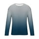 thumbnail image 5 of Blusas y camisas de manga larga y cuello redondo, moda casual para hombre, moda, estampado, deportivas, manga larga, cuello redondo, blusas, camisas, blusa para hombre, poliéster, 5 of 5