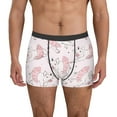 thumbnail image 1 of Balery Cute Piggy Ballerina Calzoncillos bóxer para hombre, ropa interior de algodón suave y transpirable con cinturilla de nailon-XX-Large, 1 of 5