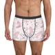 thumbnail image 1 of Fotbe Cute Piggy Ballerina Calzoncillos Tipo Boxer con Bolsa de Soporte Total para Hombre, X-Temp Fresco, Transpirable y de Secado Rápido-Small, 1 of 5