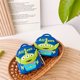 thumbnail image 3 of Funda de mochila Airpods divertida con diseño de piel de dibujos animados lindo, diseño de bolso de hombro 3D Fundas protectoras de carga de Airpods de silicona compatibles con auriculares Airpods 1 y Namotu CZDZ-YX231, 3 of 5