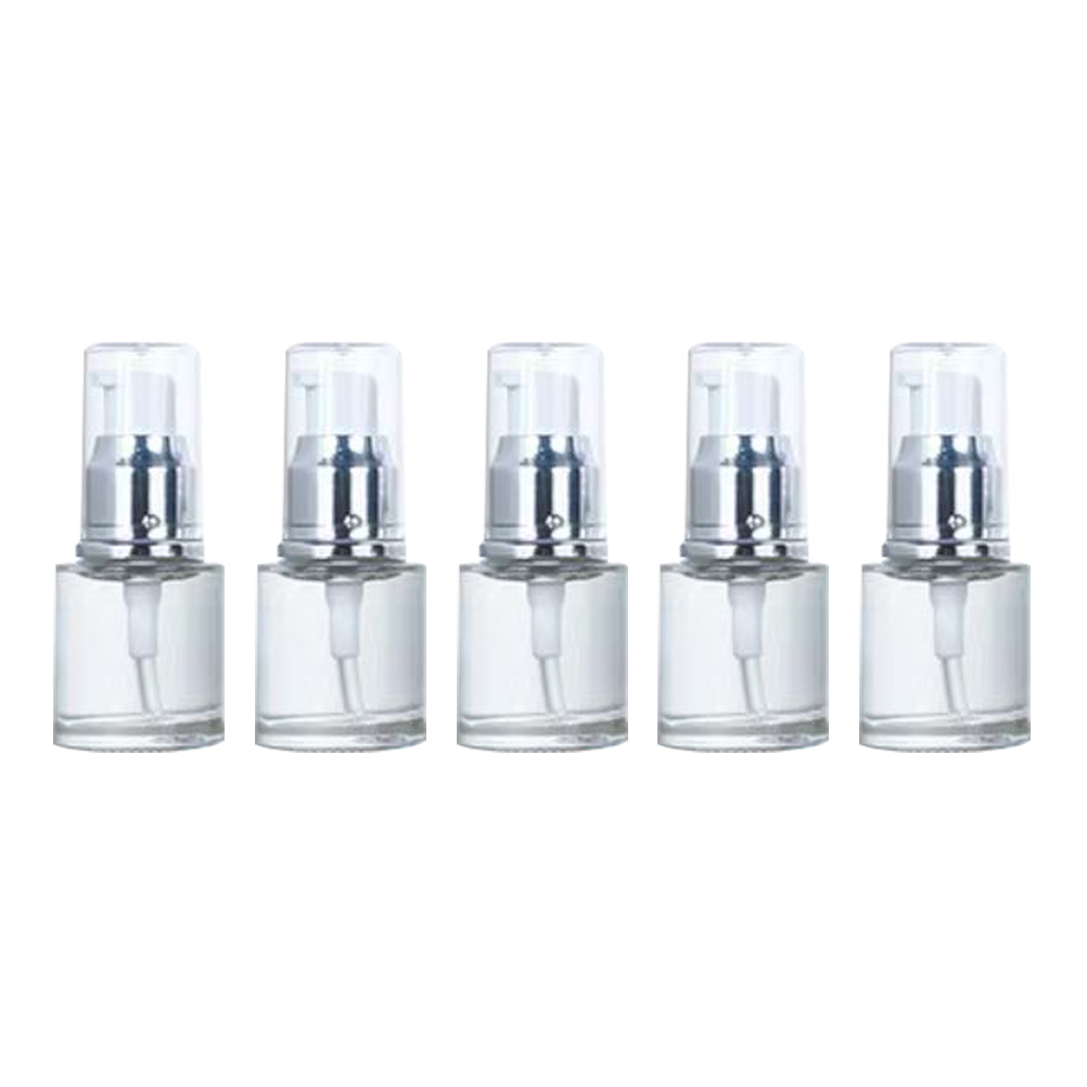 5Pcs Empty Pump Cosmetic Bottles Essential Oil Bottle Empty Bottles
