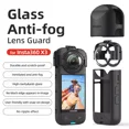thumbnail image 3 of Protection Anti-Buée pour Lentille pour Insta360 X3 – Verre Optique Résistant aux Rayures avec Étui de Protection en Silicone, 3 of 17