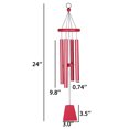 thumbnail image 2 of Cbcbtwo Wind Chimes, Exquisite Metal Hanging Wind Chime, Rotating Wind Chimes for Outside, Sympathy Memorial Wind Chimes, for Garden Patio Porch Yard Outdoor Indoor Decor on Clearance, 2 of 6