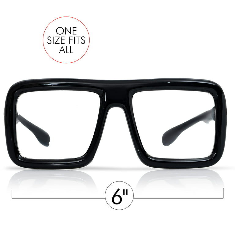 Vintage Small Round Square Eyeglass Frames Full Rim Acetate Glasses clear  lens