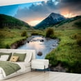 thumbnail image 2 of Peel and Stick Wallpaper Waterproof Crested Butte Wall Mural Decor Self Adhesive and Removable 69in x 98in, 2 of 8