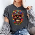 thumbnail image 3 of Dia De Los Muertos Costume Day of The Dead Sugar Skull Unisex T-Shirt, 3 of 5
