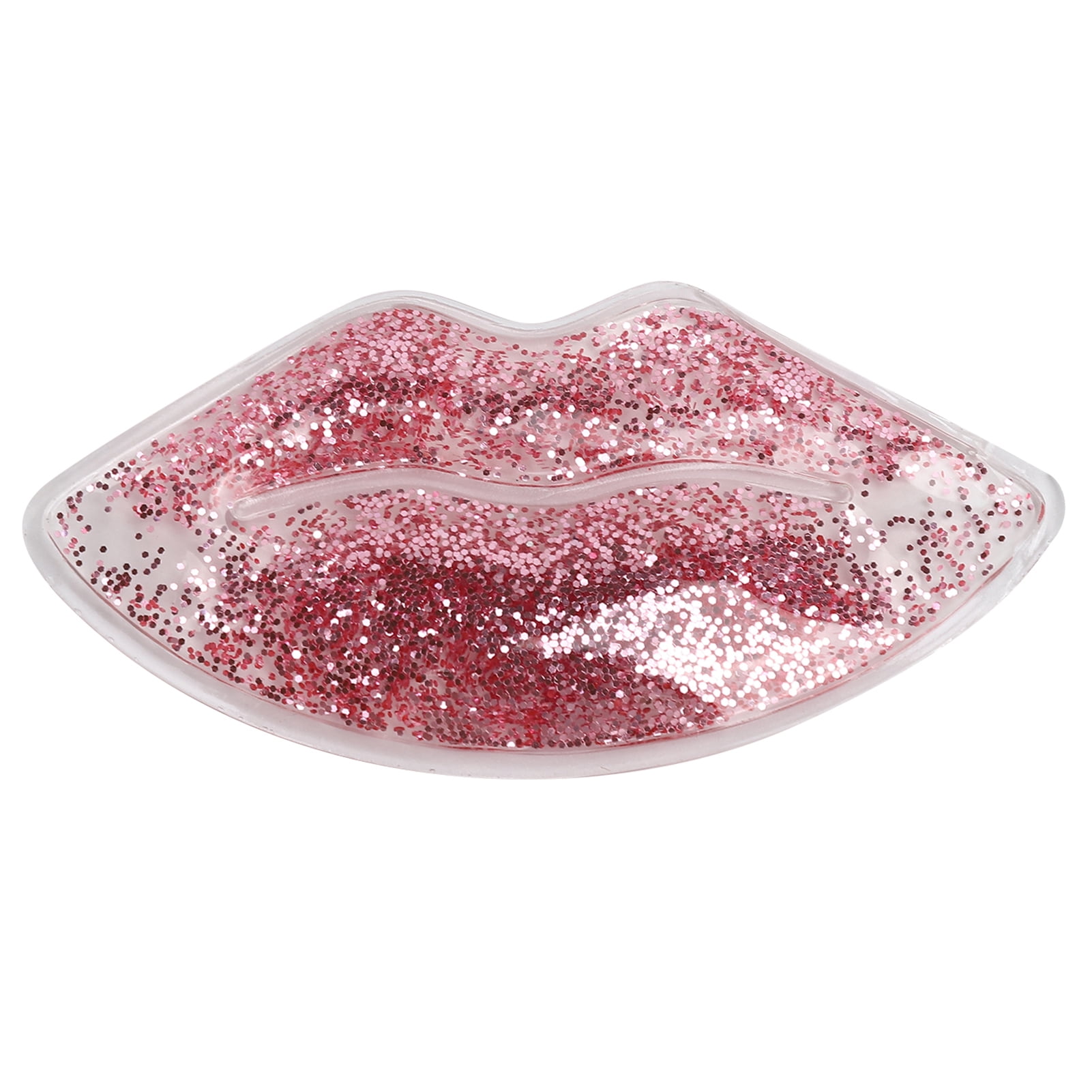 Domqga Hot And Cold Pack Lip‑Shaped Reusable Heat Ice Gel Pack First Aid Muscle Injury