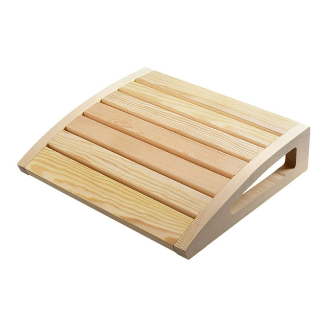 Reposacabezas de madera para Sauna, almohada de apoyo para el cuello, cómodo respaldo moderno, accesorios de Sauna para mujeres, hombres, gimnasio