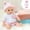 pink, variant on Reborn Doll Clothes Set, 30CM Christmas Dress for Baby Dolls, Elastic Simulation Outfits, Dress-Up Playhouse Toy, Gift for Girls 3-6 Years Old
