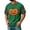 Green, variant on Halloween Contrast Raglan Tee For Men Spooky Classic Jack O Lantern Face Sleeve Graphic Casual Halloween Festival Daily Outdoor Vacation Shirt Green M
