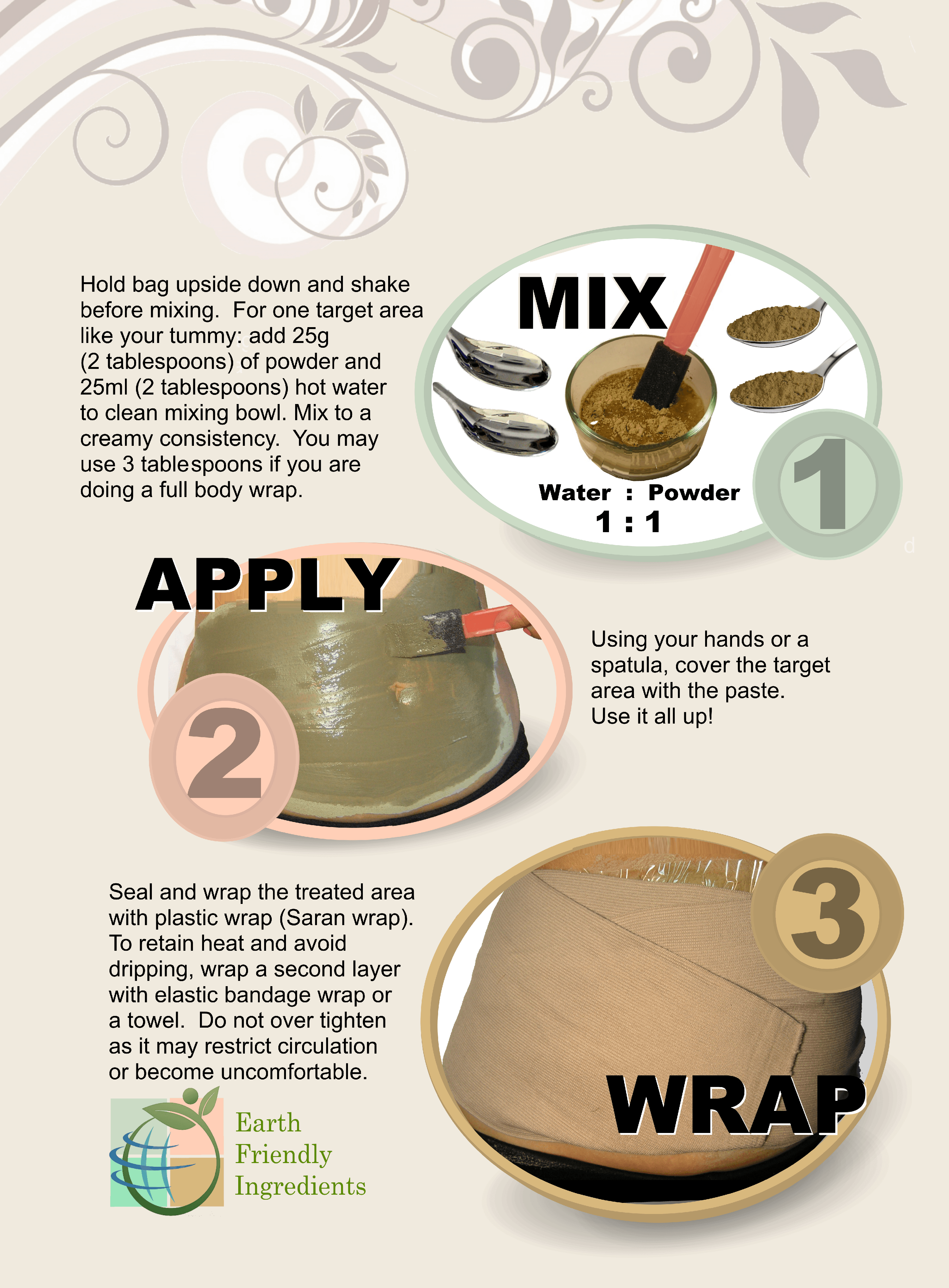 Neutripure DIY Slimming Body Wraps: SPA Formula for Home Use: Seaweed, Healing Clay, Garcinia Cambogia and Dead Sea Salt - image 3 of 6