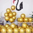 thumbnail image 5 of Juego de globos dorados gruesos de 100 piezas, para decoración de fiesta de cumpleaños Afortunado Sencillez, 5 of 5